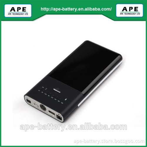 Portable High capacity 15600mAh multi-voltage universal rechargeable powerbank for electronics products MP3450D